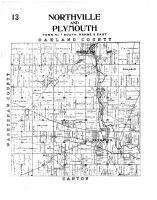 Northville and Plymouth, Wayne County 1915